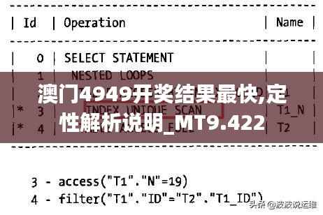 澳门4949开奖结果最快,定性解析说明_MT9.422
