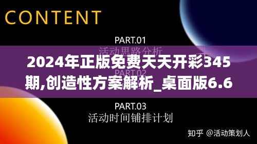 2024年正版免费天天开彩345期,创造性方案解析_桌面版6.619