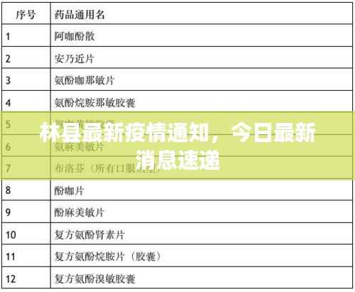 林县最新疫情通知，今日最新消息速递