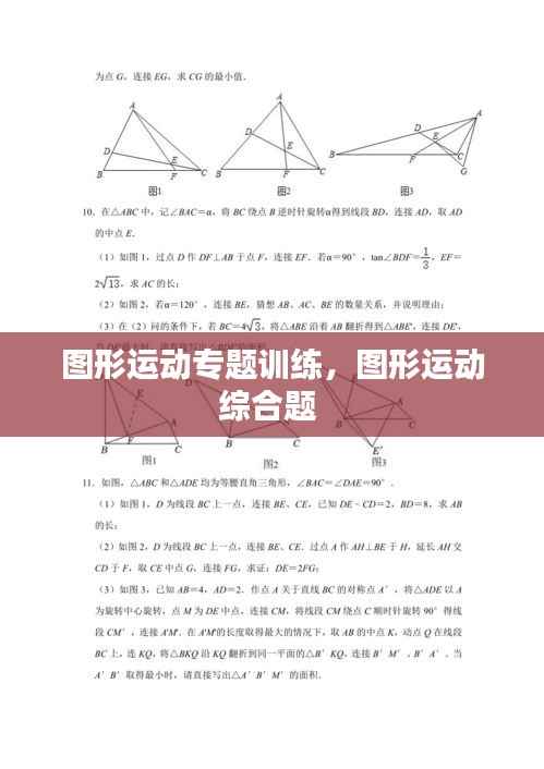 图形运动专题训练,图形运动综合题