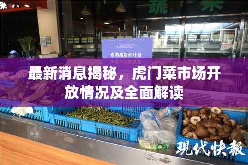 最新消息揭秘,虎门菜市场开放情况及全面解读